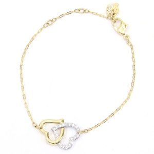 Swarovski heart bracelet